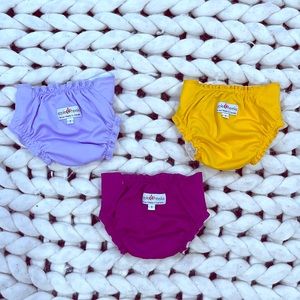 Apple Cheeks Size 1 Swim Diaper Bundle